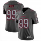 Men's J.J. Watt #99 Texans Static Limited Player Jersey Gray