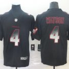 Men's Deshaun Watson #4 Texans 2019 Limited Player Jersey Black Smoke Fashion