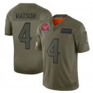 Men's Deshaun Watson #4 Texans 2019 Salute to Service Limited Player Jersey Camo