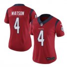 Women's Deshaun Watson #4 Texans Limited Player Jersey Red