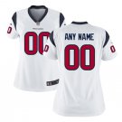 Custom Women's Texans Limited Jersey White