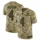 Men's Deshaun Watson #4 Texans Salute to Service Limited Player Jersey Camo