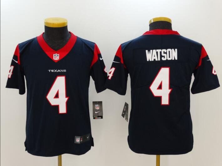 Youth Deshaun Watson #4 Texans Limited Player Jersey Navy