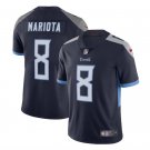 Men's Marcus Mariota #8 Titans Limited Player Jersey Navy