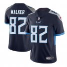 Men's Delanie Walker #82 Titans Limited Player Jersey Navy