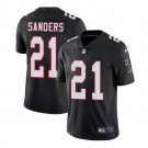 Men's Deion Sanders #21 Falcons Limited Player Jersey Black