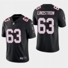 Men's Chris Lindstrom #63 Falcons Limited Player Jersey Black