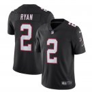 Men's Matt Ryan #2 Falcons Limited Player Jersey Black