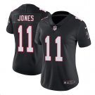 Women's Julio Jones #11 Falcons Limited Player Jersey Black