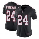 Women's Devonta Freeman #24 Falcons Limited Player Jersey Black