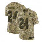 Men's Devonta Freeman #24 Falcons Salute to Service Limited Player Jersey Camo