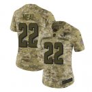Women's Keanu Neal #22 Falcons Salute to Service Limited Player Jersey Camo