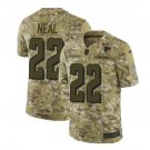 Men's Keanu Neal #22 Falcons Salute to Service Limited Player Jersey Camo