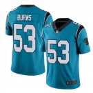 Men's Brian Burns #53 Panthers Limited Player Jersey Blue