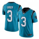 Men's Will Grier #3 Panthers Limited Player Jersey Blue