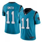 Men's Torrey Smith #11 Panthers Limited Player Jersey Blue