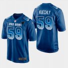 Men's Luke Kuechly #59 Panthers NFC 2019 Pro Bowl Game Player Jersey Blue
