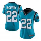 Women's Christian McCaffrey #22 Panthers Limited Player Jersey Blue