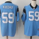 Men's Luke Kuechly #59 Panthers Limited Player Jersey Blue