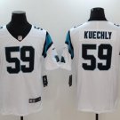 Men's Luke Kuechly #59 Panthers Limited Player Jersey White