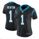 Women's Cam Newton #1 Panthers Limited Player Jersey Black