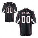 Custom Men's Cardinals Limited Jersey Black
