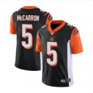Men's AJ McCarron #5 Bengals Limited Player Jersey Black