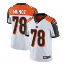 Men's Anthony Munoz #78 Bengals Limited Player Jersey White