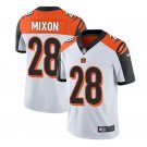 Men's Joe Mixon #28 Bengals Limited Player Jersey White