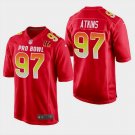 Men's Geno Atkins #97 Bengals AFC 2019 Pro Bowl Game Player Jersey Red
