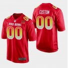 Custom Men's Bengals AFC 2019 Pro Bowl Game Jersey Red