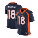 Men's Peyton Manning #18 Broncos Limited Player Jersey Navy