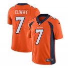 Men's John Elway #7 Broncos Limited Player Jersey Orange