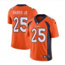 Men's Chris Harris Jr #25 Broncos Limited Player Jersey Orange
