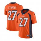 Men's Steve Atwater #27 Broncos Limited Player Jersey Orange