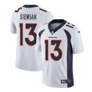 Men's Trevor Siemian #13 Broncos Limited Player Jersey White
