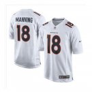 Men's Peyton Manning #18 Broncos Game Event Player Jersey White