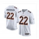 Men's C.J. Anderson #22 Broncos Game Event Player Jersey White