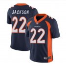 Men's Kareem Jackson #22 Broncos Limited Player Jersey Navy