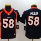 Youth Von Miller #58 Broncos Limited Player Jersey Navy