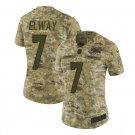 Women's John Elway #7 Broncos Salute to Service Limited Player Jersey Camo