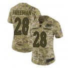 Women's Royce Freeman #28 Broncos Salute to Service Limited Player Jersey Camo