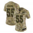 Women's Bradley Chubb #55 Broncos Salute to Service Limited Player Jersey Camo