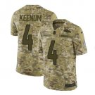 Men's Case Keenum #4 Broncos Salute to Service Limited Player Jersey Camo