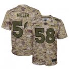 Youth Von Miller #58 Broncos Salute to Service Limited Player Jersey Camo