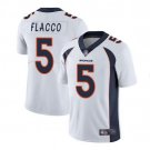 Men's Joe Flacco #5 Broncos Limited Player Jersey White