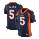 Men's Joe Flacco #5 Broncos Limited Player Jersey Navy