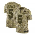 Men's Joe Flacco #5 Broncos Salute to Service Limited Player Jersey Camo