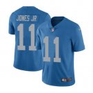 Men's Marvin Jones Jr #11 Lions Throwback Limited Player Jersey Blue