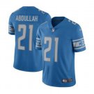 Men's Ameer Abdullah #21 Lions Limited Player Jersey Blue